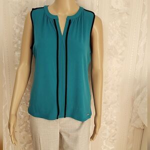 Calvin Klein Colorblock Sleeveless Top